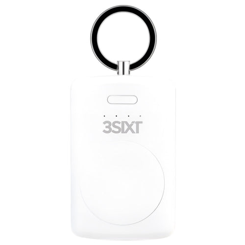 3sixT JetPak Apple Watch Power Bank Keyring 1000mAh – White