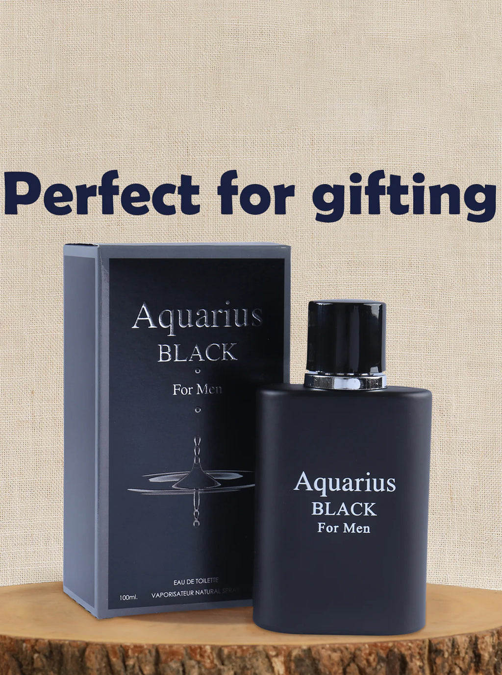 MIRAGE DIAMOND COLLECTIONS AQUARIOUS BLACK EDT SPRAY 100ML MENS