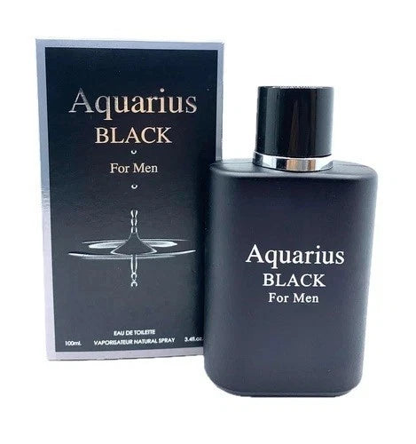 MIRAGE DIAMOND COLLECTIONS AQUARIOUS BLACK EDT SPRAY 100ML MENS
