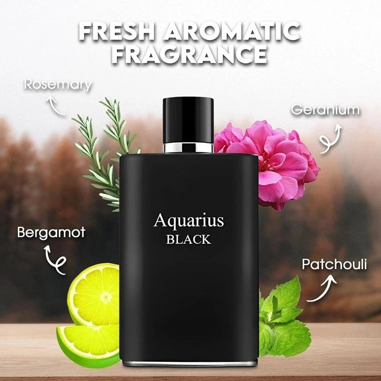 MIRAGE DIAMOND COLLECTIONS AQUARIOUS BLACK EDT SPRAY 100ML MENS