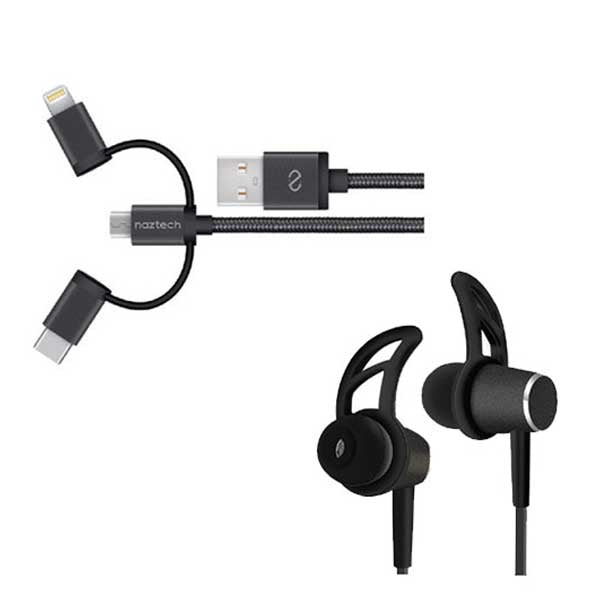 NAZTECH Hypergear Always On-The-Go (6 Piece) Mobile Bundle Kit