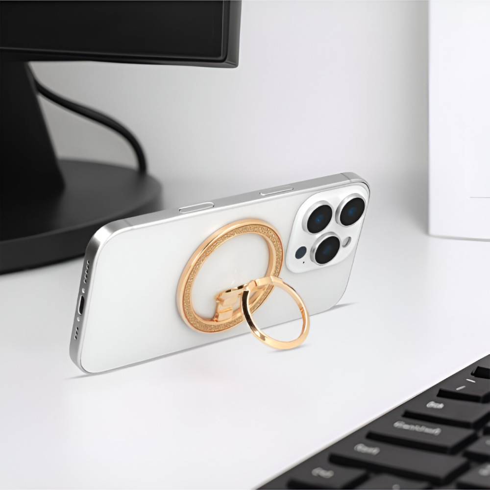 Bling MagSafe Ring Stand – Gold