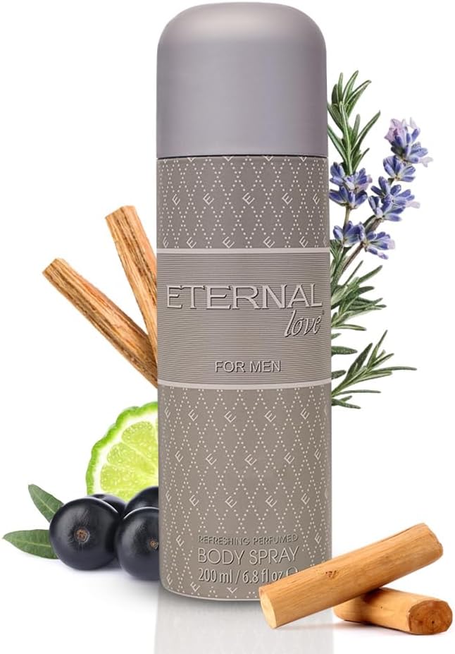 ETERNAL LOVE 200ML BODY SPRAY MENS