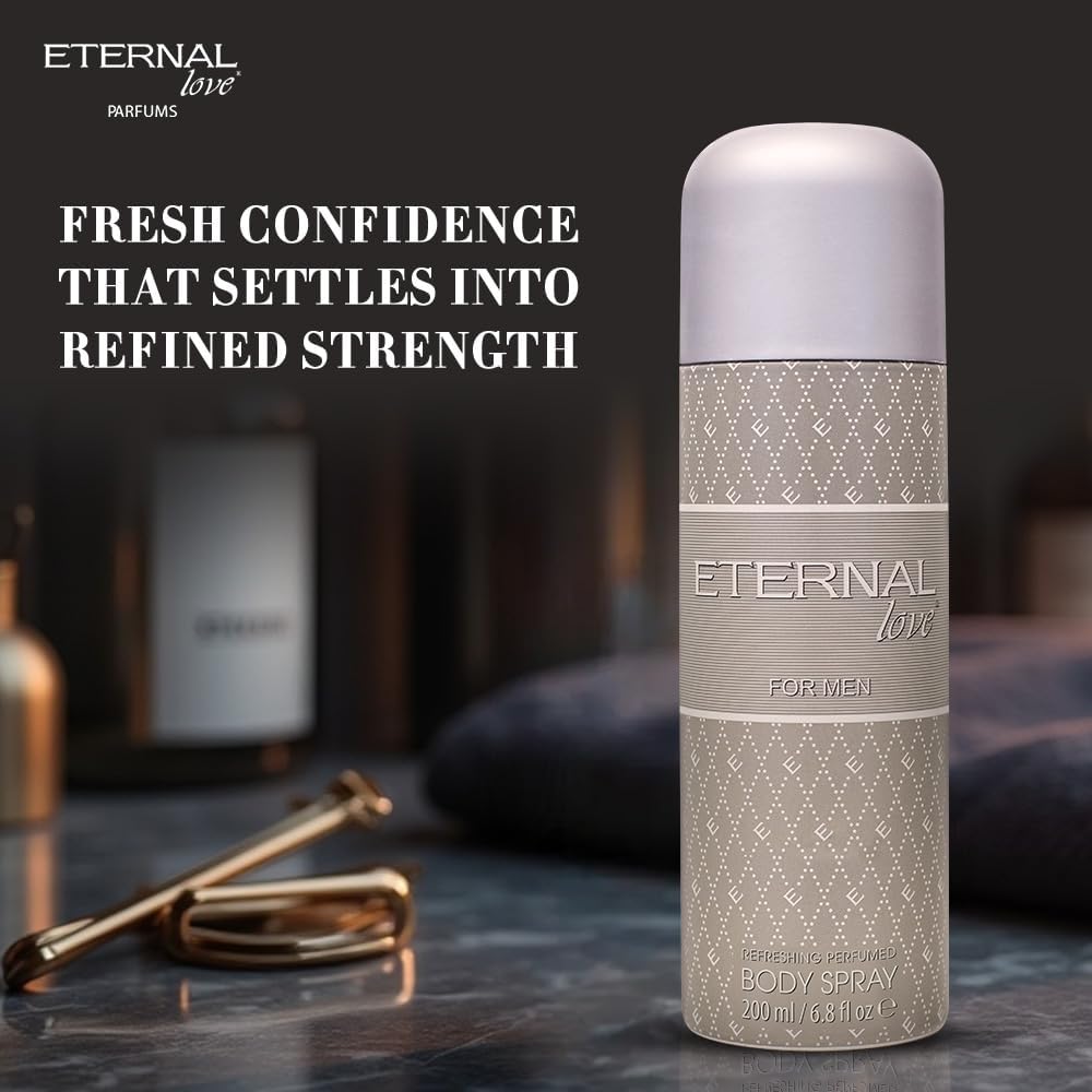 ETERNAL LOVE 200ML BODY SPRAY MENS