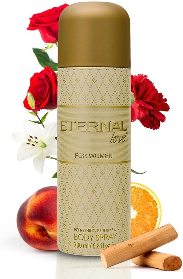 ETERNAL LOVE 200ML BODY SPRAY WOMENS