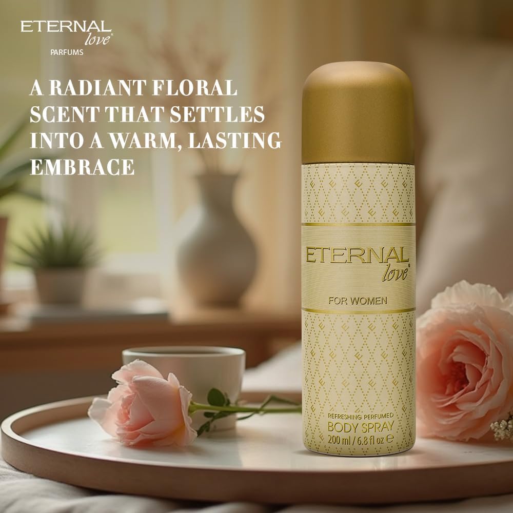 ETERNAL LOVE 200ML BODY SPRAY WOMENS