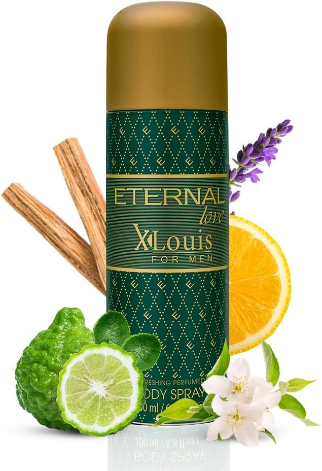 ETERNAL LOVE 200ML BODY SPRAY X-LOUIS MENS