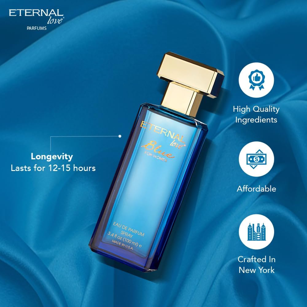 ETERNAL LOVE 100ML EDP SPRAY BLUE WOMENS