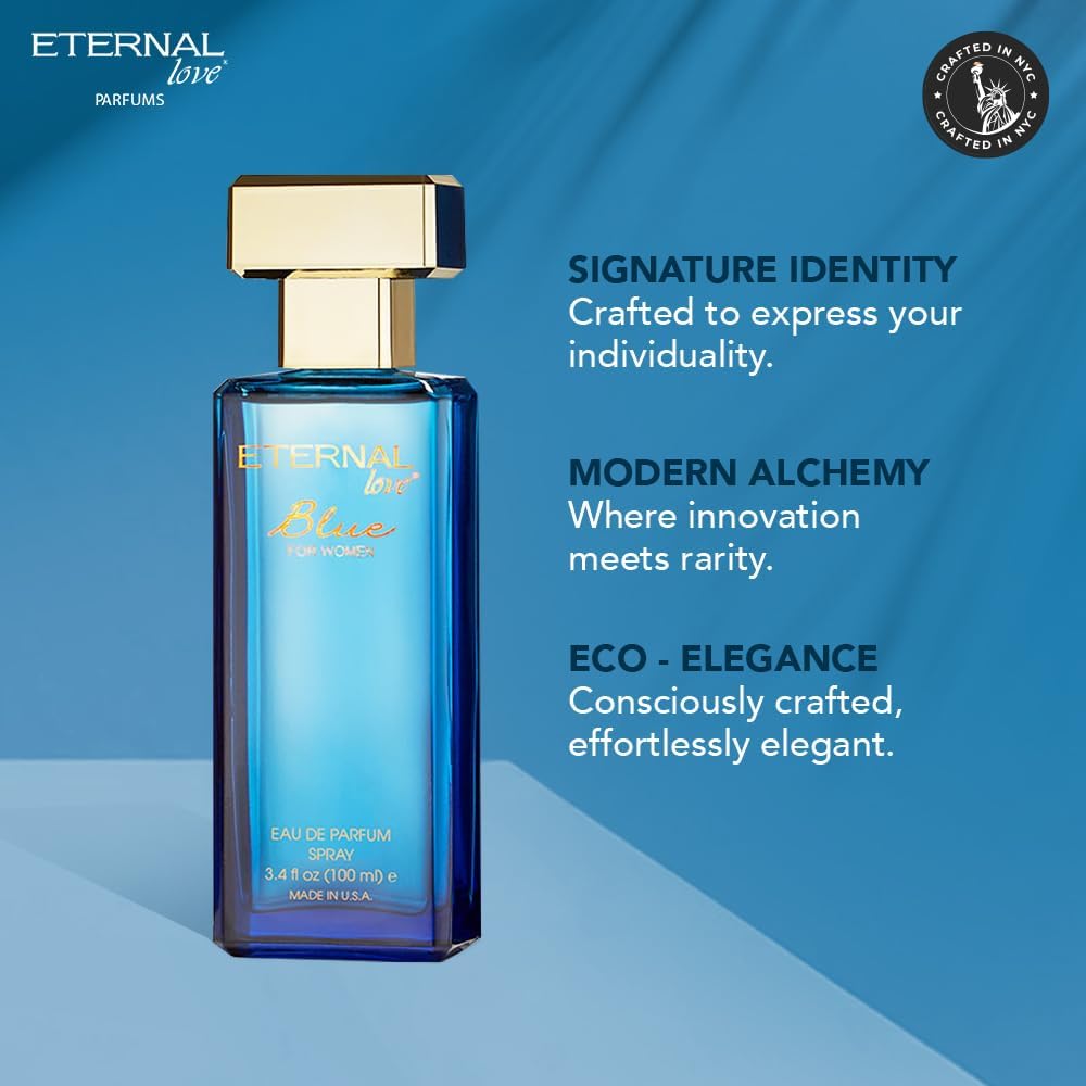 ETERNAL LOVE 100ML EDP SPRAY BLUE WOMENS
