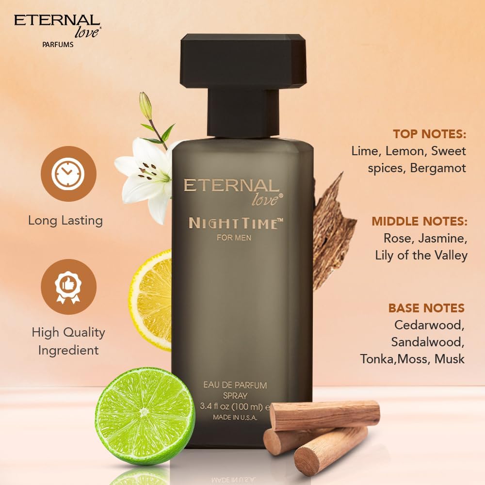 Eternal Love Eau De Parfum Night Time Men 100ml