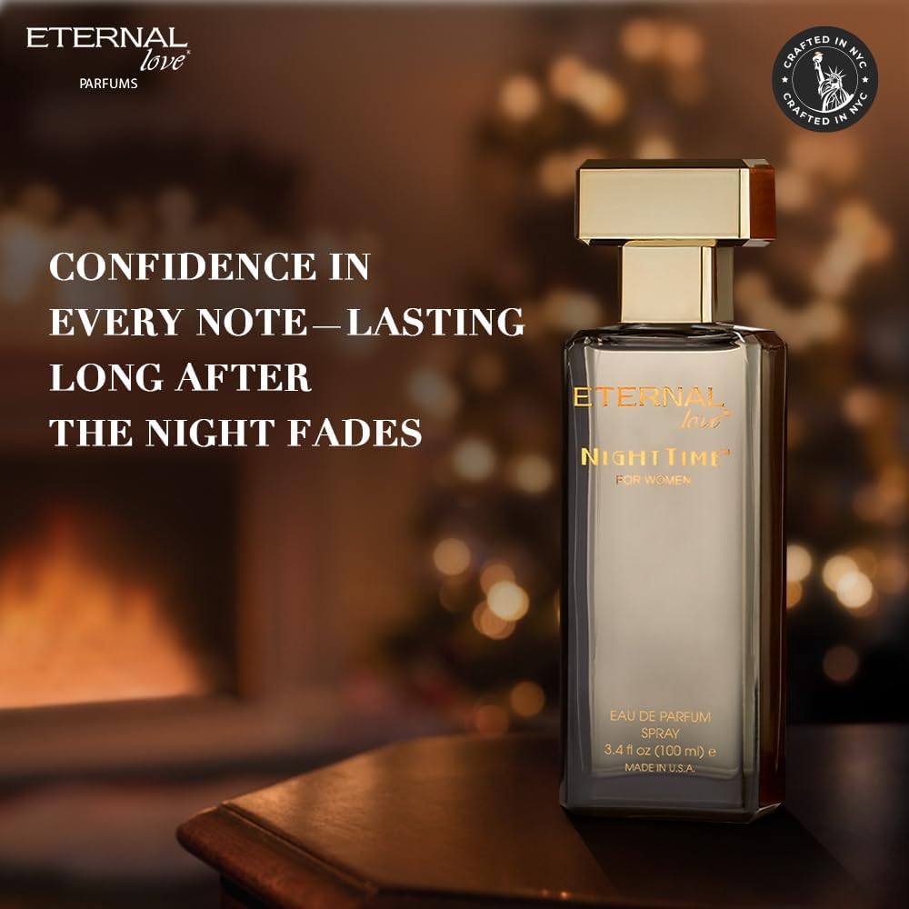 Eternal Love Night Time Eau De Parfum Spray for Women 100 ML