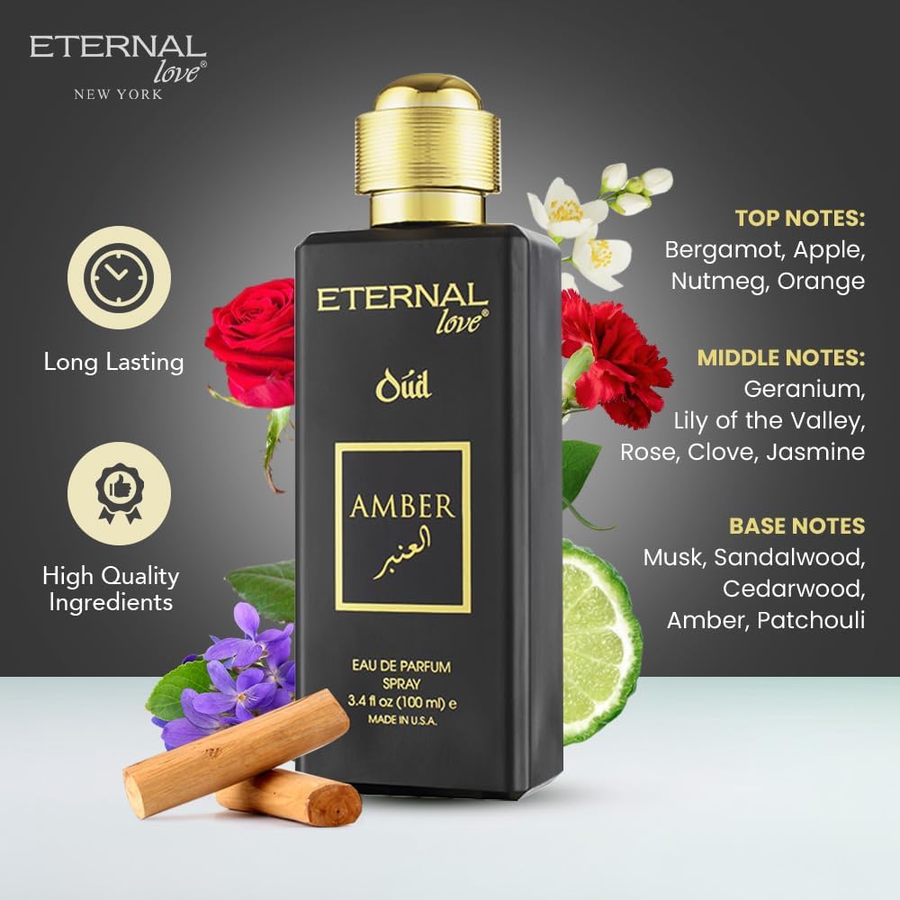 ETERNAL LOVE OUD AMBER 100ML EDP SPRAY