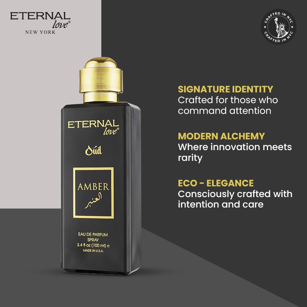 ETERNAL LOVE OUD AMBER 100ML EDP SPRAY