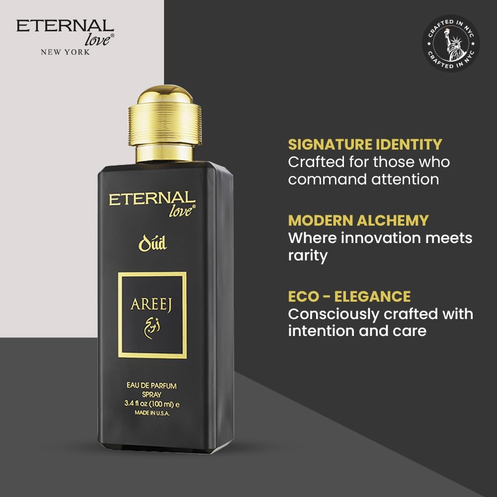 ETERNAL LOVE OUD AREEJ 100ML EDP SPRAY