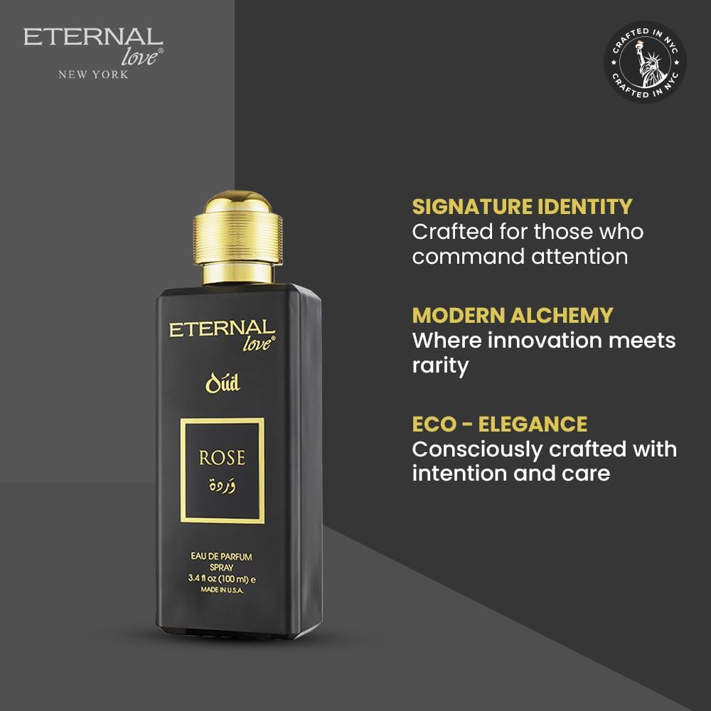 ETERNAL LOVE OUD ROSE 100ML EDP SPRAY