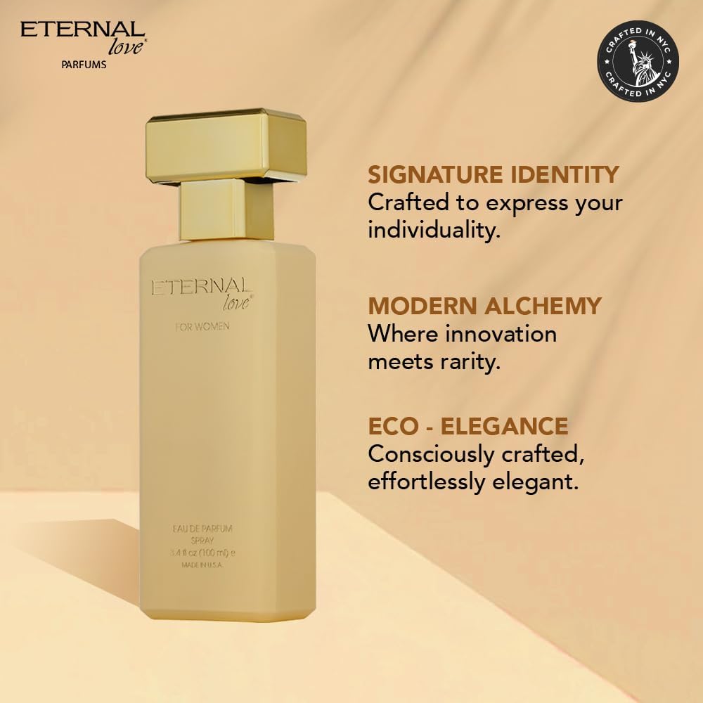 ETERNAL LOVE 100ML EDP SPRAY FOR WOMENS