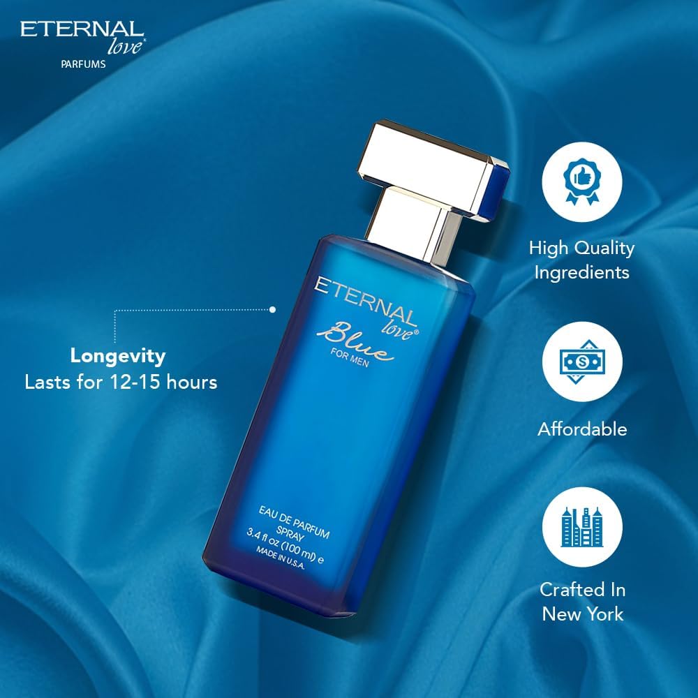 ETERNAL LOVE 100ML EDP SPRAY BLUE MENS