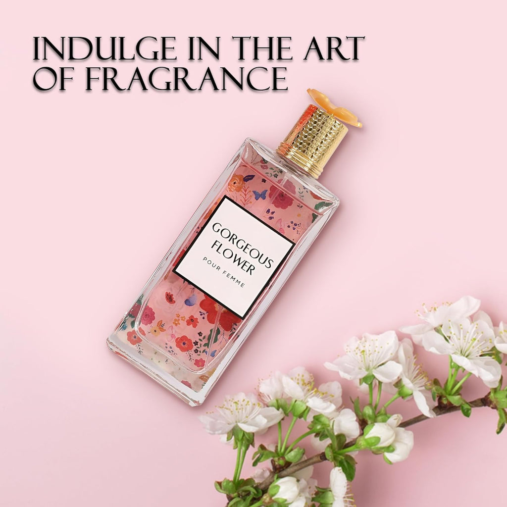 MIRAGE DIAMOND COLLECTIONS GORGEOUS FLOWER EDP SPRAY 100ML WOMENS