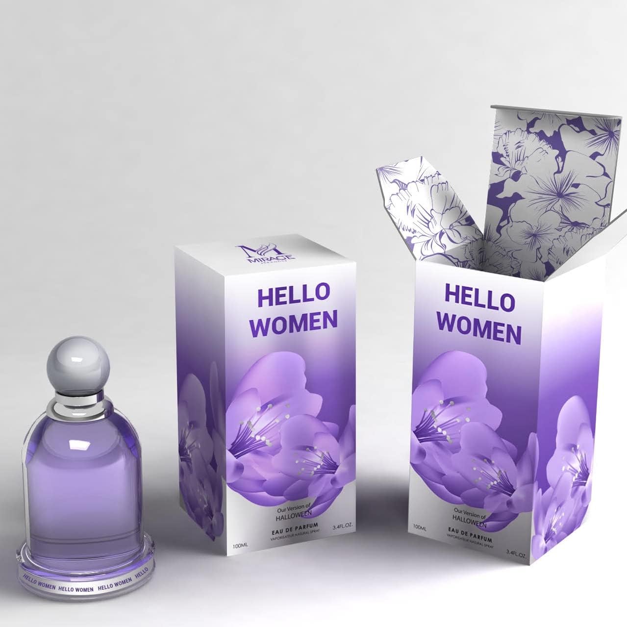 MIRAGE DIAMOND COLLECTIONS HELLO EDP SPRAY 100ML WOMENS