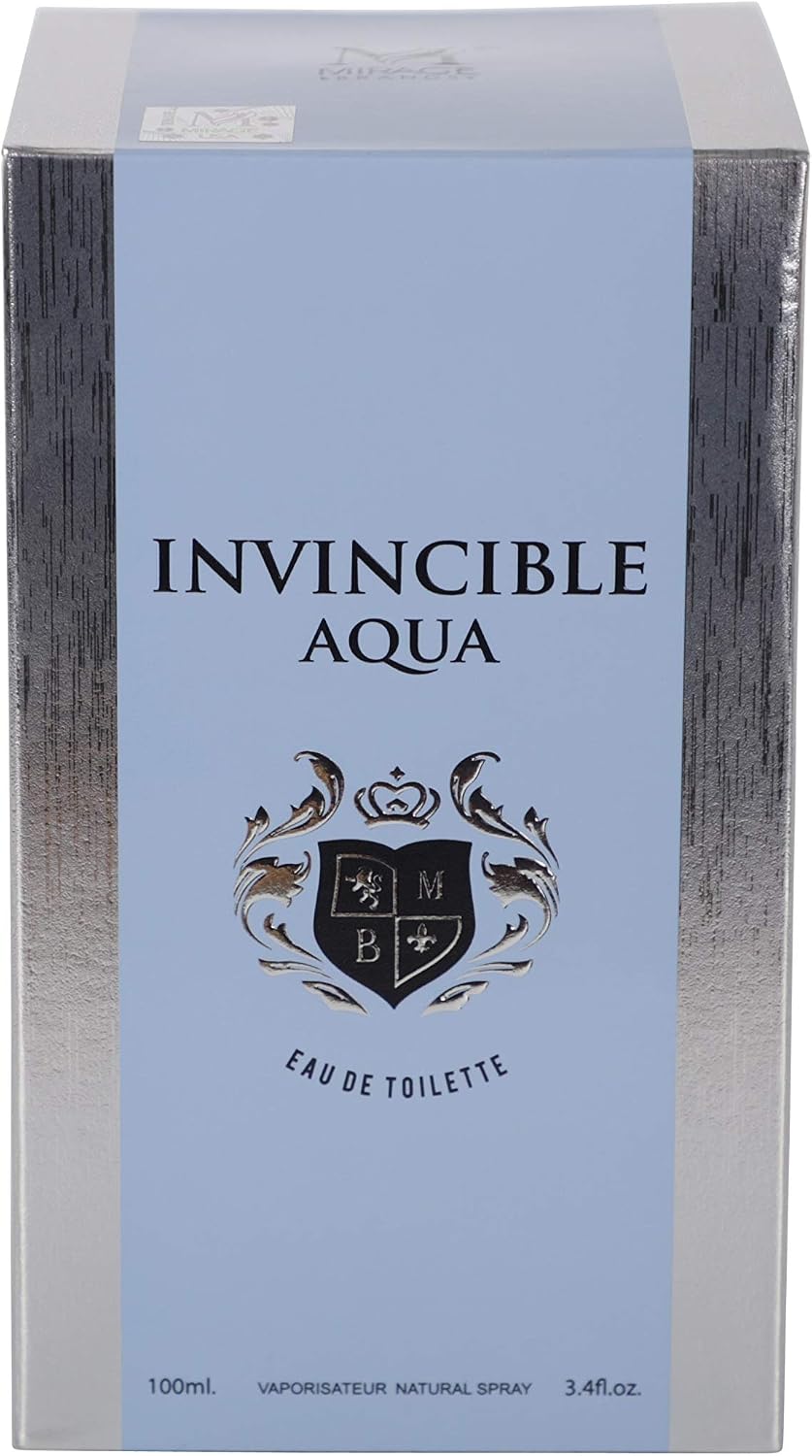 MIRAGE DIAMOND COLLECTIONS INVINCIBLE AQUA EDT SPRAY 100ML MENS