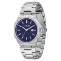 JAG ARCHER Analogue Blue Dial Stainless Steel Men’s Watch (J2824A)