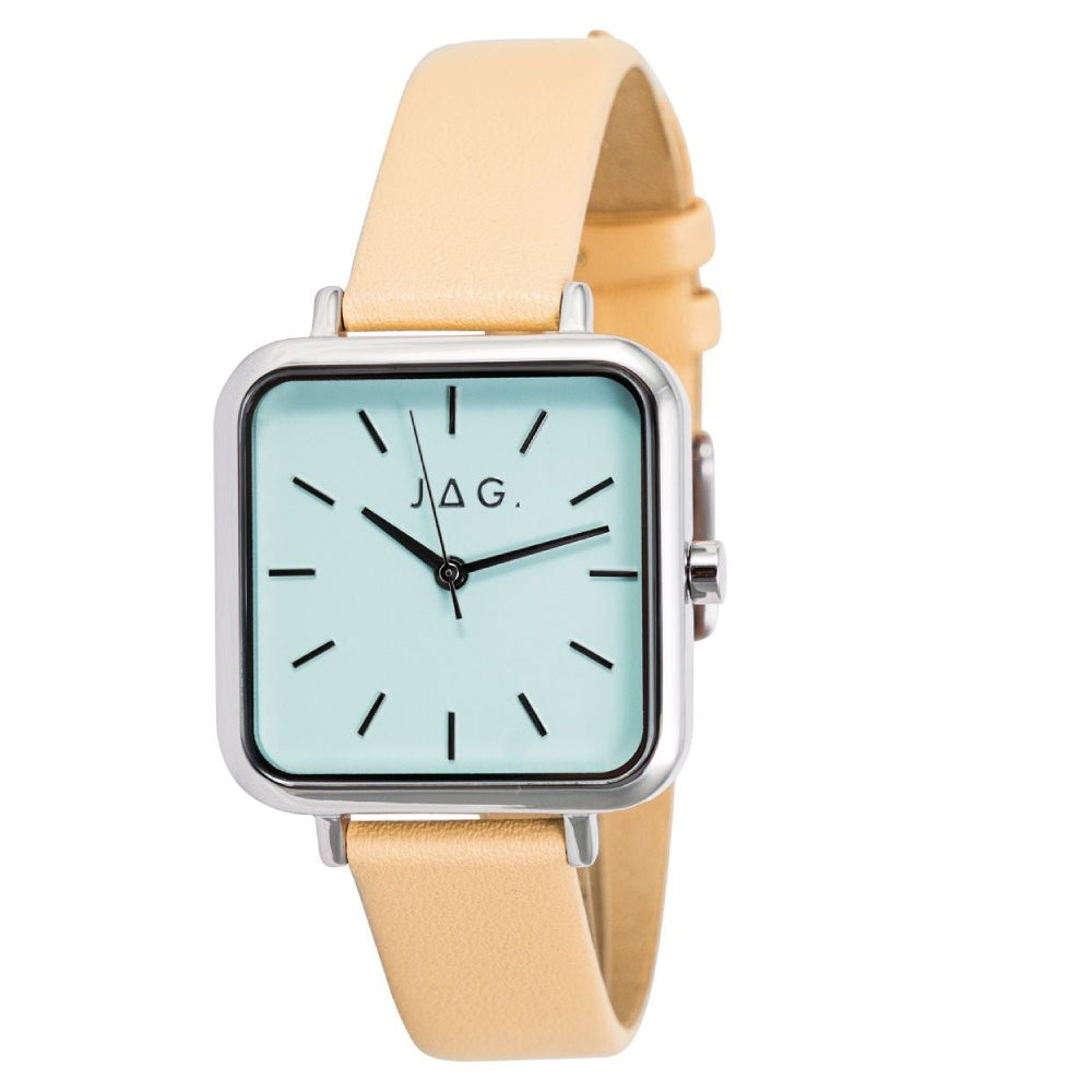 JAG Kiara Analogue Blue Dial Leather Strap Women’s Watch (J2758)