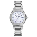 Jag Eaton White Dial Stainless Steel Men’s Watch (J2844A)