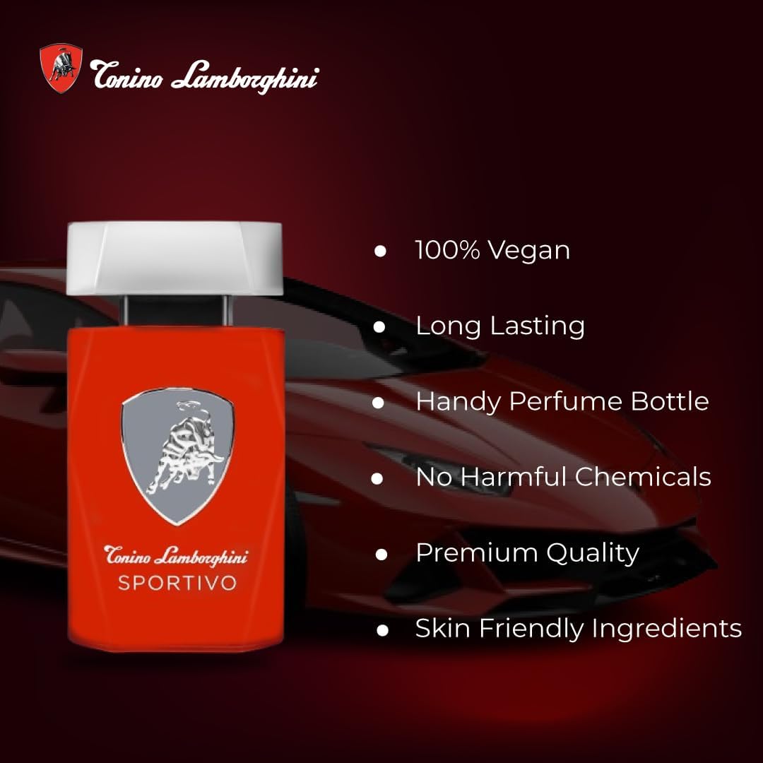 LAMBORGHINI SPORTIVO EDT 125ML SPRAY MENS