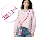 Phone Lanyard Cross Body Cable 4 in 1 – Magenta Pink