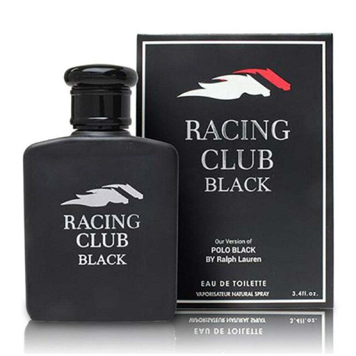 MIRAGE DIAMOND COLLECTIONS RACING CLUB BLACK EDT SPRAY 100ML MENS