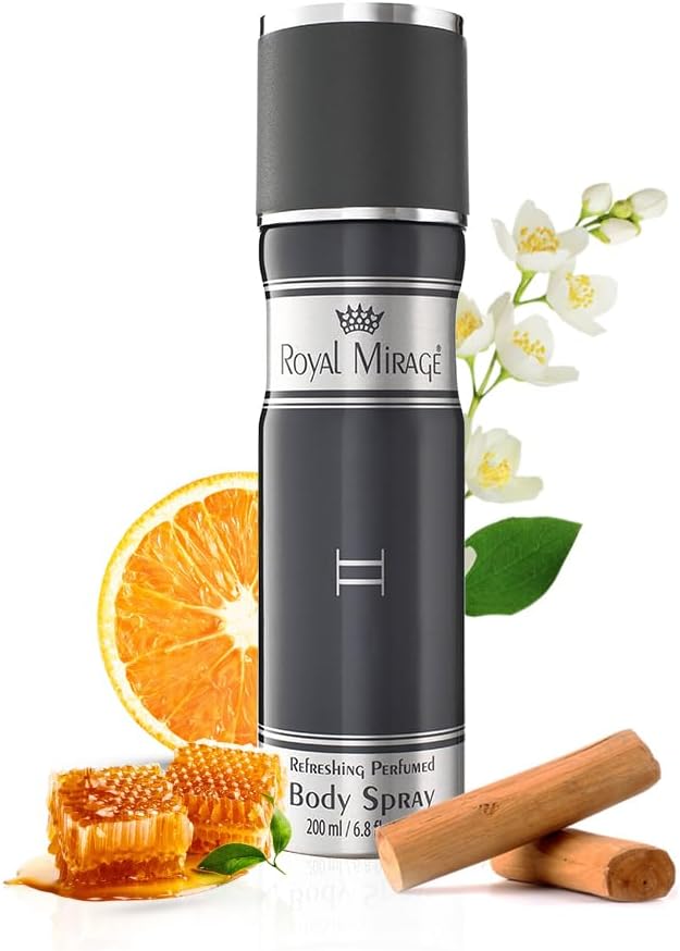 ROYAL MIRAGE 200ML BODY SPRAY II MENS
