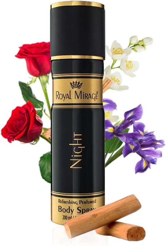 ROYAL MIRAGE 200ML BODY SPRAY NIGHT UNISEX