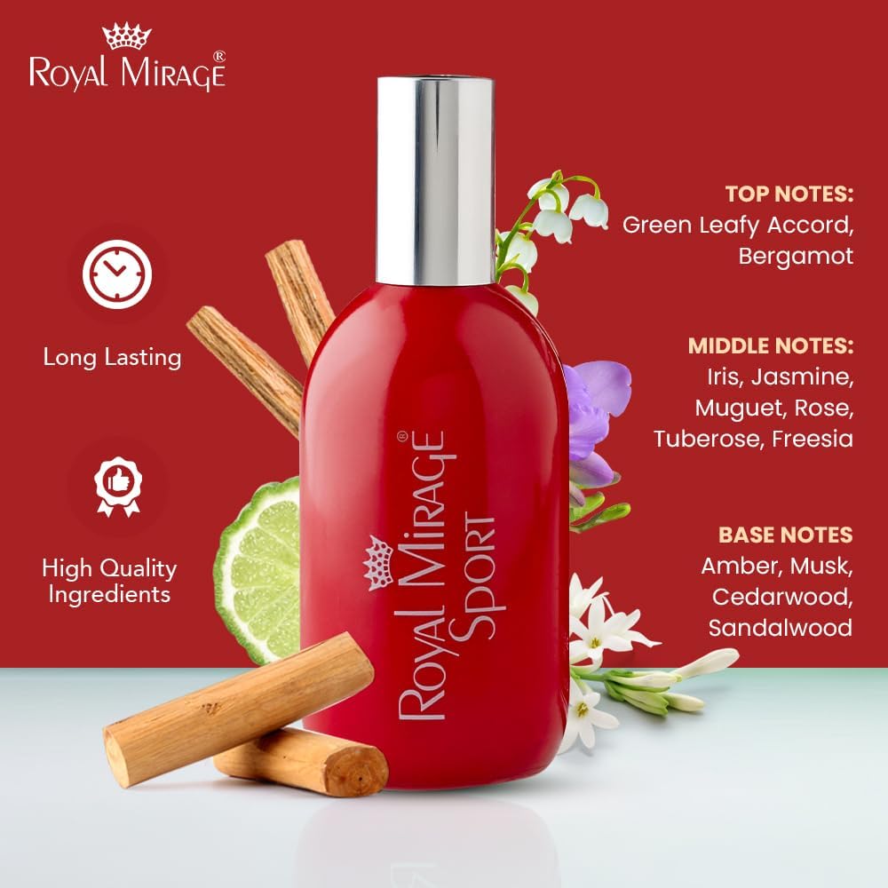 ROYAL MIRAGE 120ML EDC SPRAY SPORT [UNISEX]