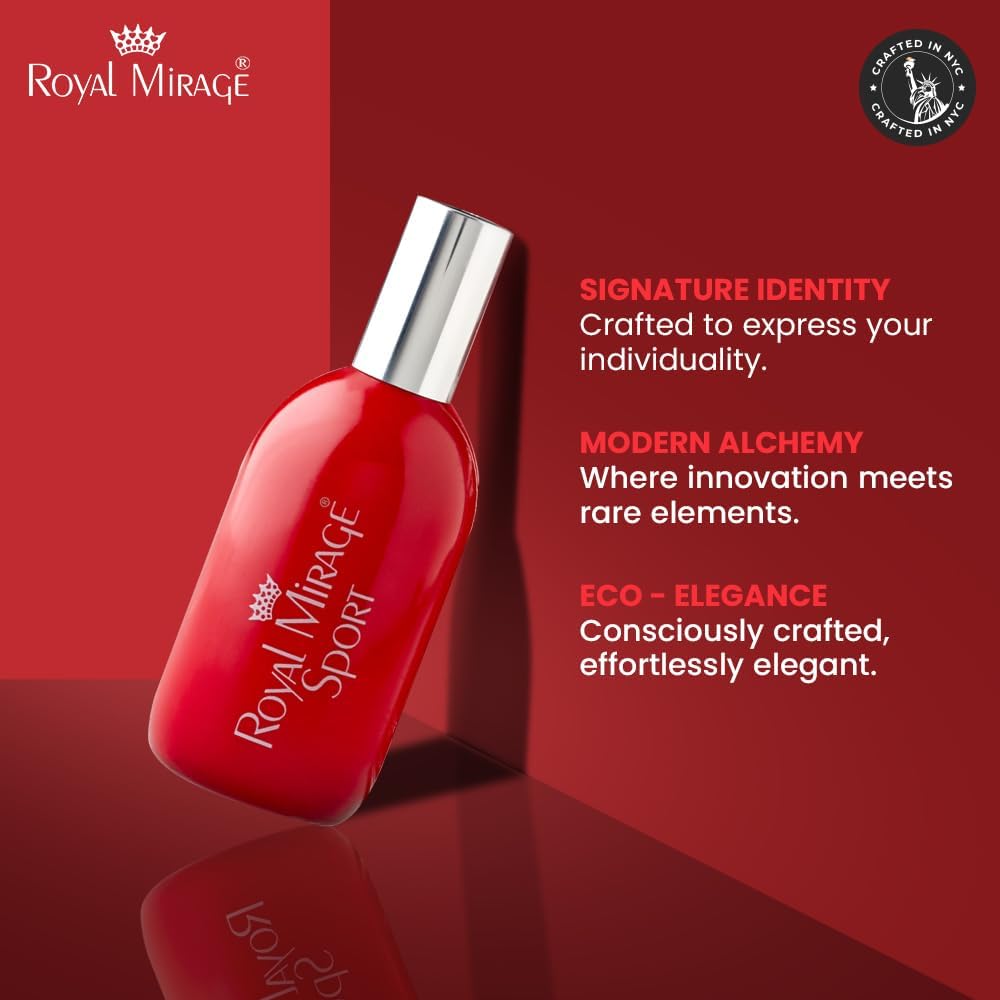 ROYAL MIRAGE 120ML EDC SPRAY SPORT [UNISEX]