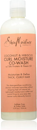 SHEA MOISTURE COCONUT AND HIBISCUS CO-WASH CURL MOISTURE 384ML