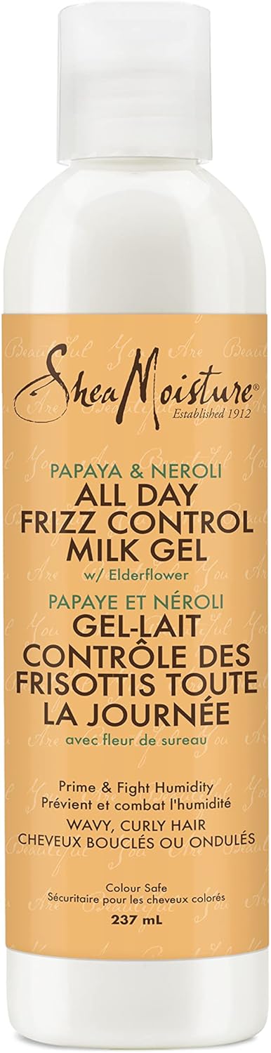 SHEA MOISTURE PAPAYA AND NEROLI ALL DAY FRIZZ CONTROL MILK GEL 237ML