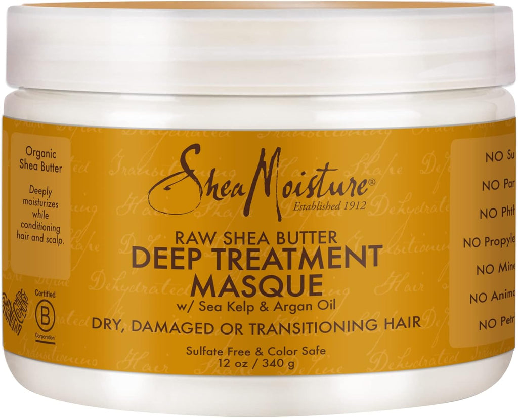 SHEA MOISTURE RAW SHEA BUTTER DEEP TREATMENT MASQUE 340G