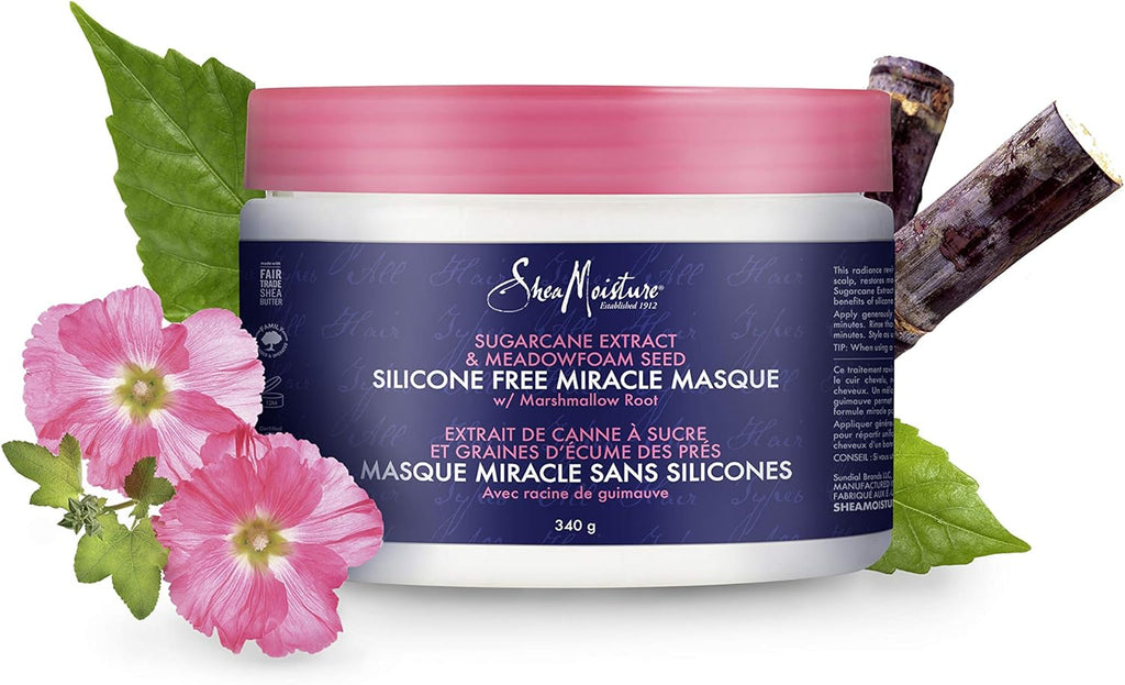 SHEA MOISTURE SILICONE FREE MIRACLE MASQUE 340G
