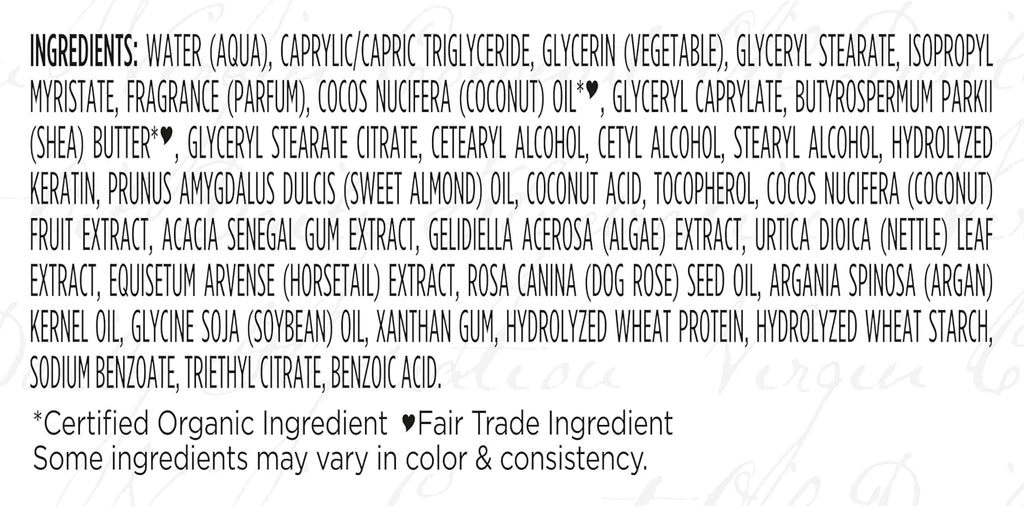 SHEA MOISTURE VIRGIN COCONUT OIL DAILY HYDRATION LEAVE-IN TREATMENT 237G