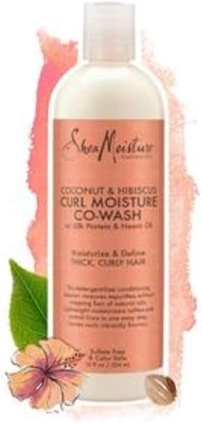 SHEA MOISTURE COCONUT AND HIBISCUS CO-WASH CURL MOISTURE 384ML