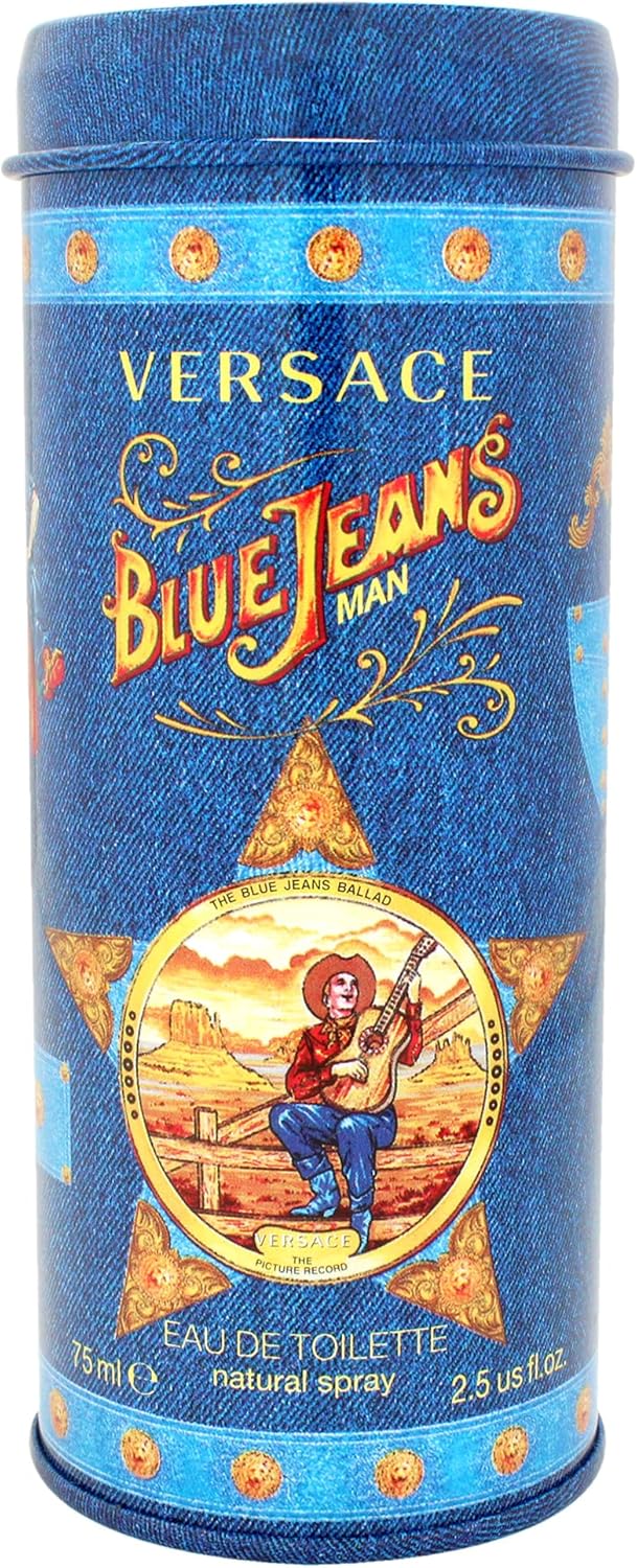 VERSACE BLUE JEANS EDT SPRAY 75ML MENS