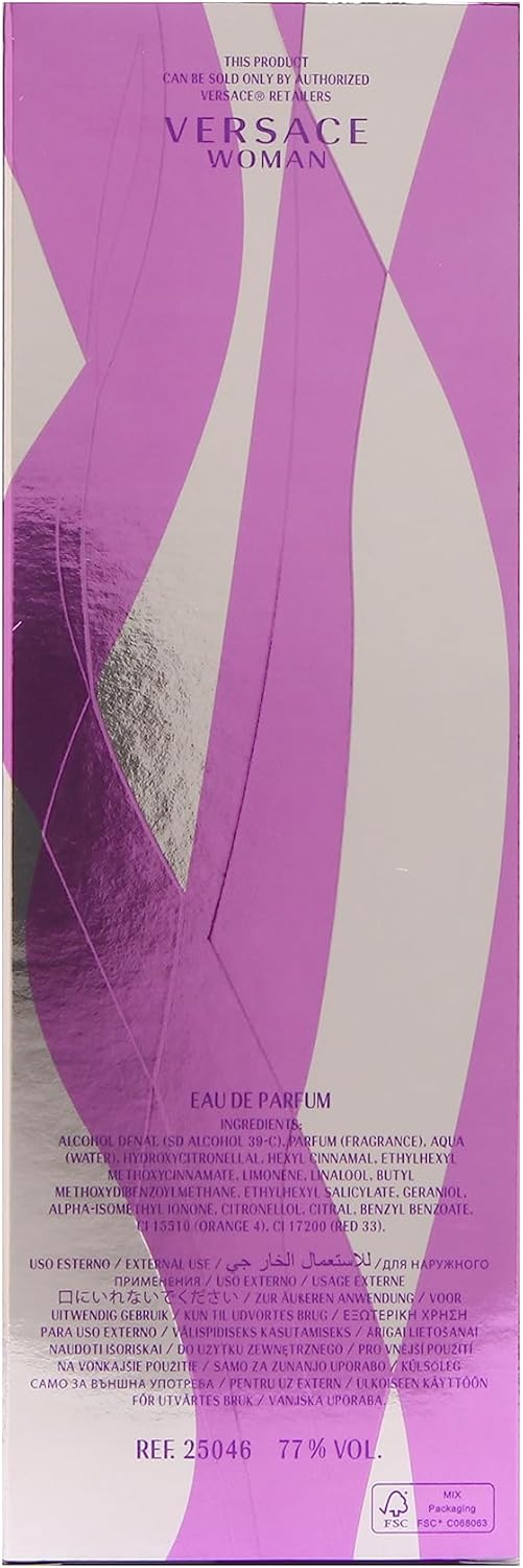 VERSACE WOMAN EDP SPRAY 100ML