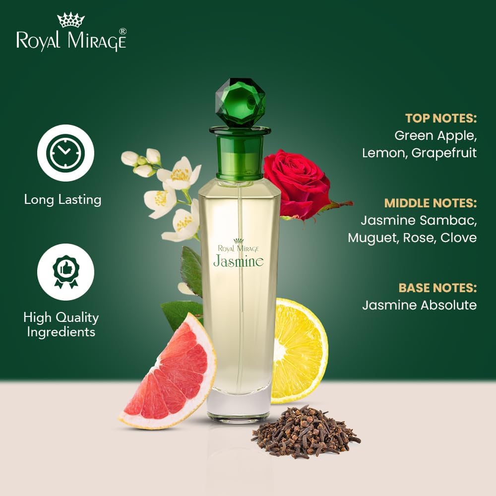ROYAL MIRAGE 100ML EDT SPRAY JASMINE UNISEX